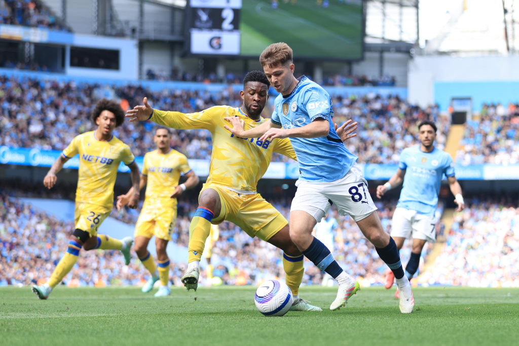 Manchester City FC v Crystal Palace FC - Premier League