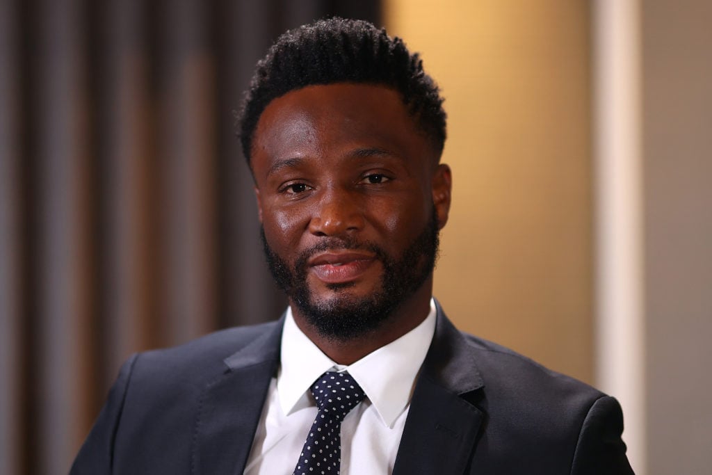 John Obi Mikel in a suit at the 74th FIFA Congress 2024