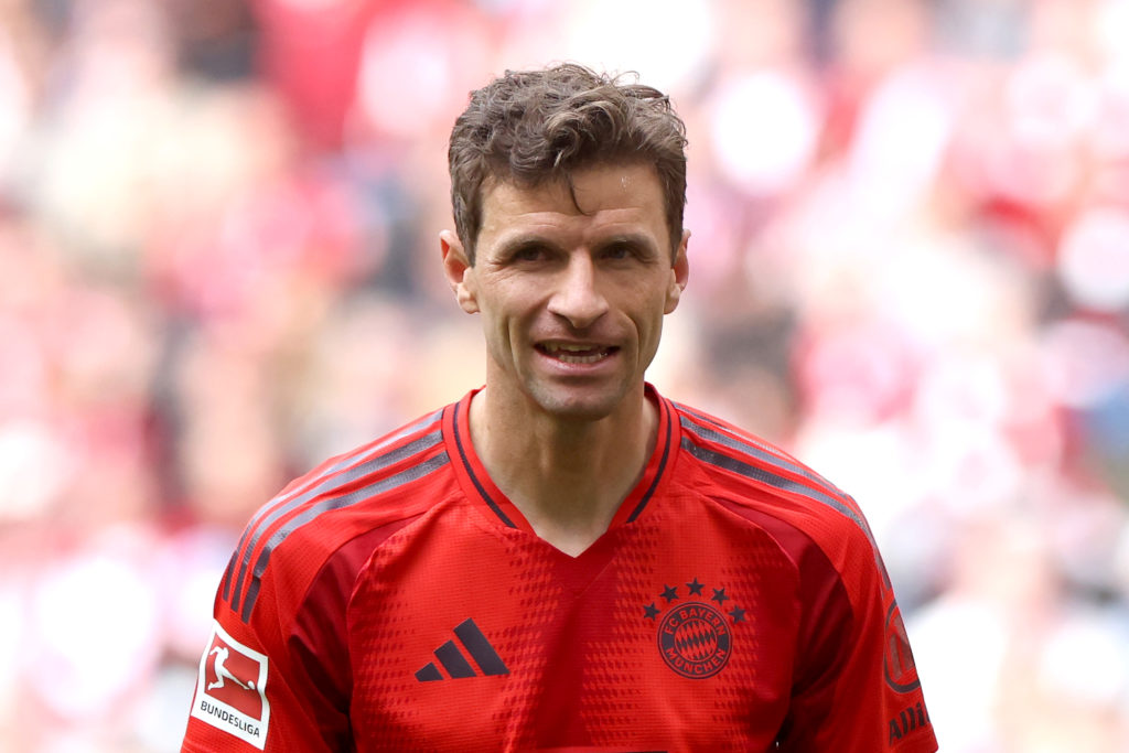 Thomas Muller in FC Bayern München v 1. FSV Mainz 05
