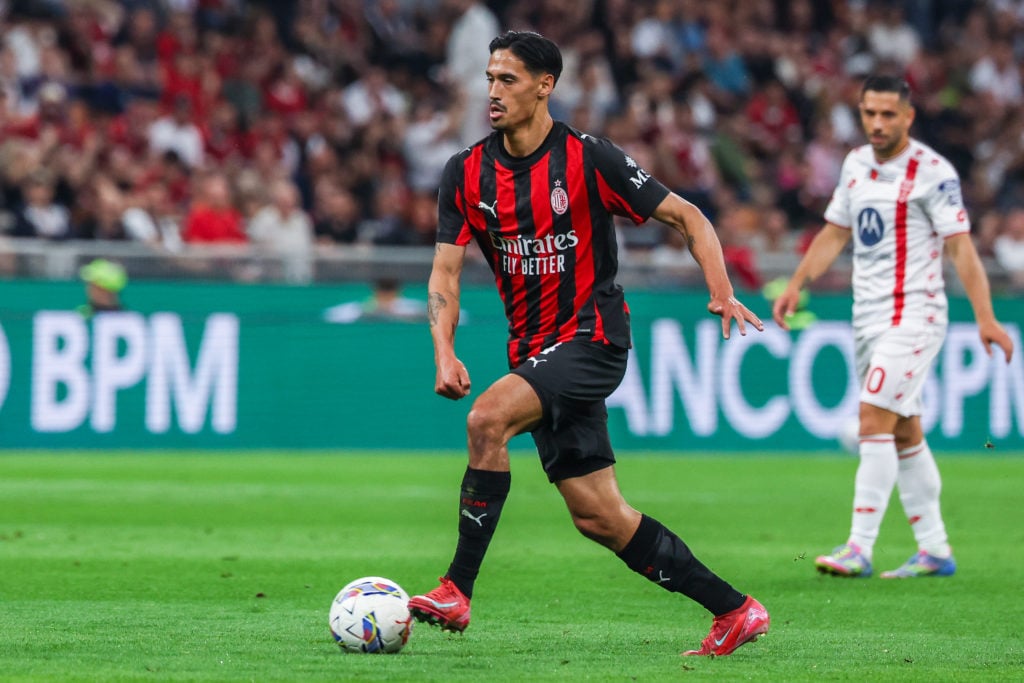 Tijjani Reijnders of AC Milan seen in action during Serie A