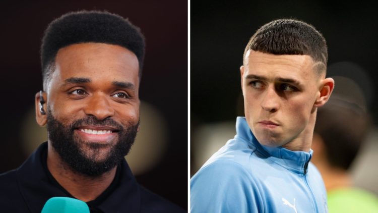 Split image of Darren Bent and Phil Foden