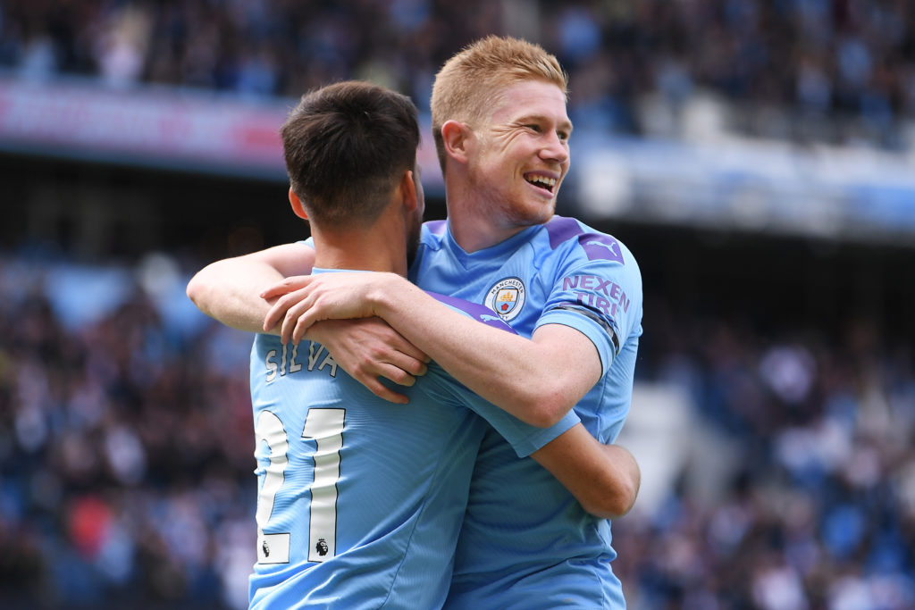 Manchester City icons David Silva and Kevin De Bruyne