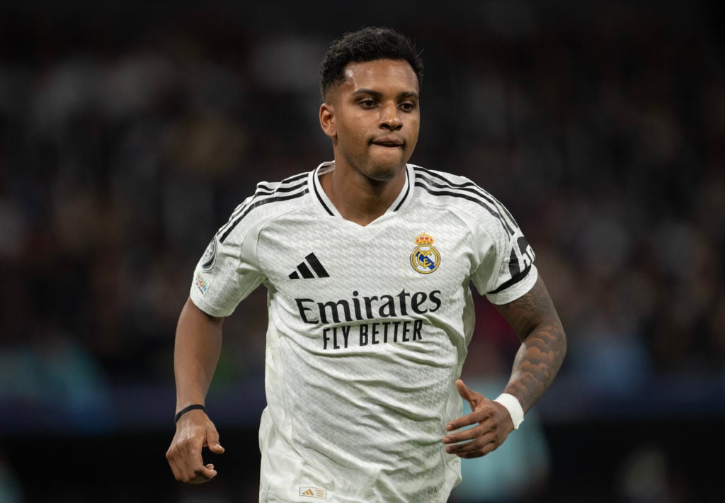 Rodrygo in action for Real Madrid v Arsenal