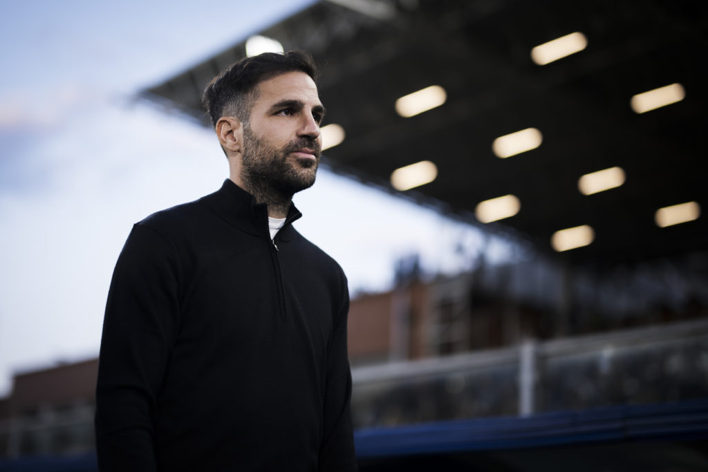Cesc Fabregas as coach of Como.