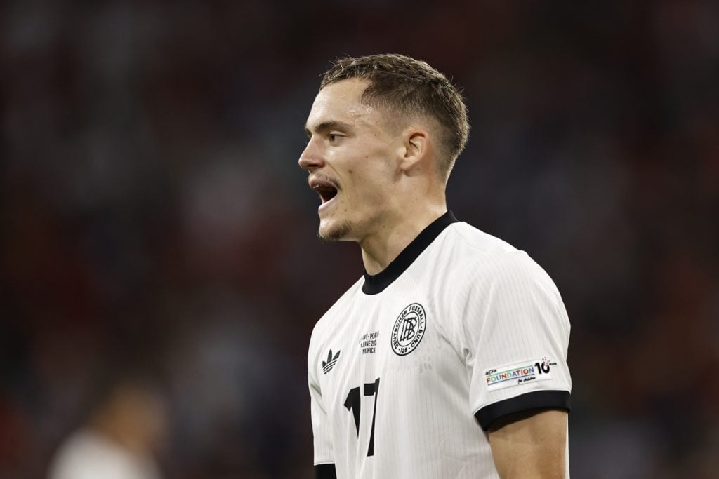 Florian Wirtz in action during the UEFA Nations League 2025 Semi-final between Germany and Portugal.
