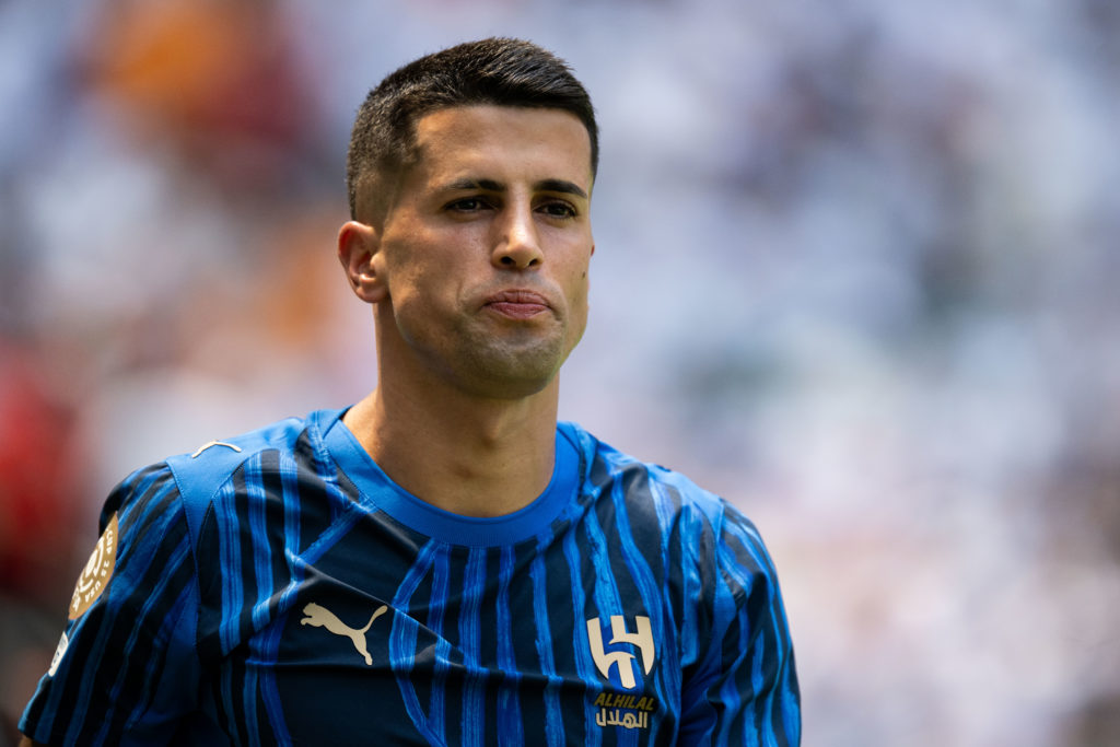 Joao Cancelo in action for Al-Hilal.
