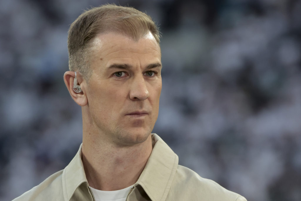 Joe Hart on punditry duty.