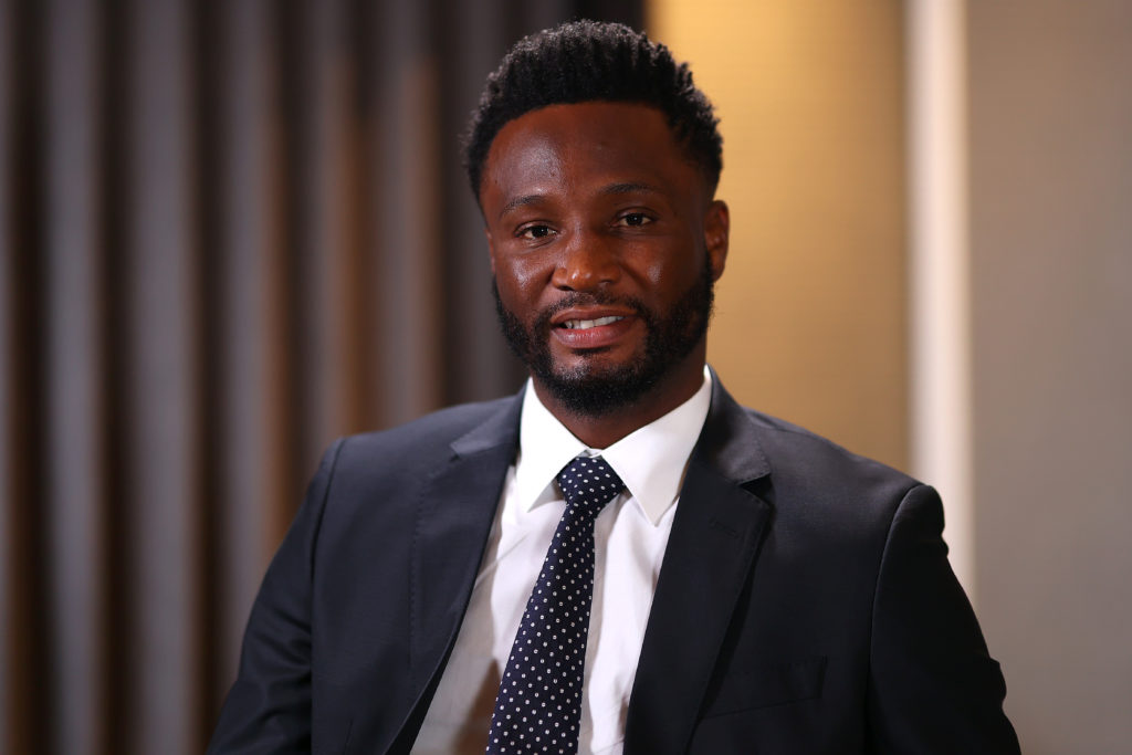 John Obi Mikel at the 74th FIFA Congress.