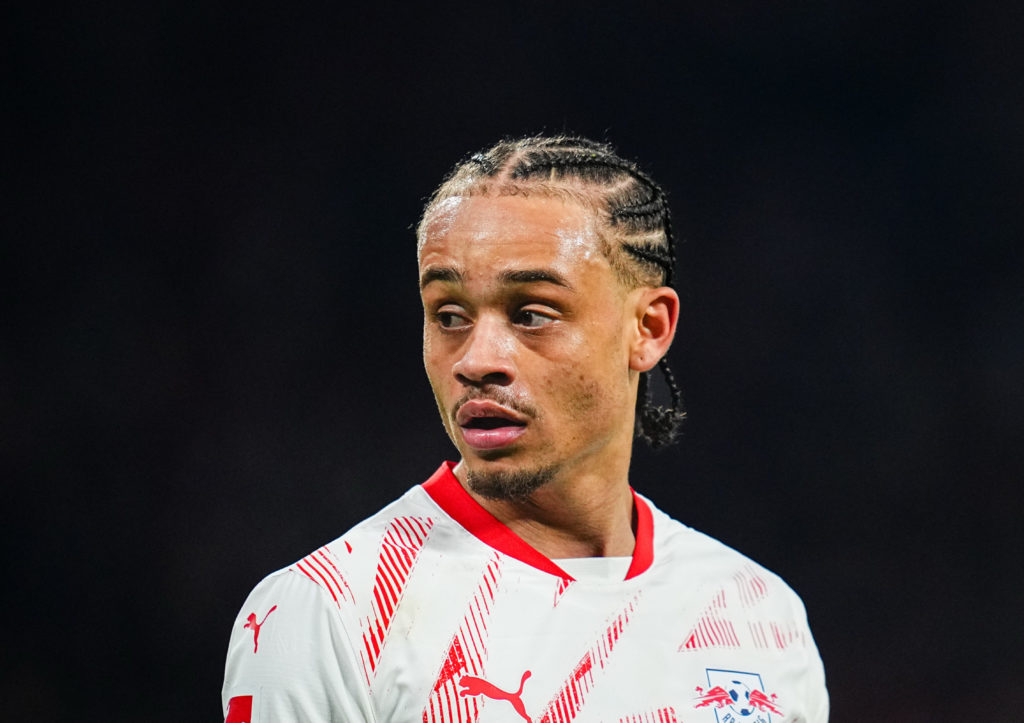 Xavi Simons in action for RB Leipzig